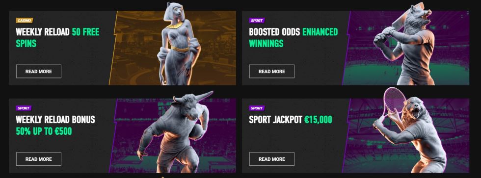 Betinia glemt kodeord og password reset